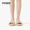 POSEE sweet cone couple sandals ladies summer bathroom bath non-slip leaking drag home indoor slippers women - Image 2